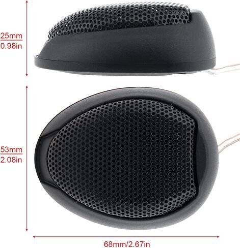 مكبرات صوت السيارات ، 2pcs 1000W عالمي عالية الكفاءة مكبرات صوت مكبر صوت لمكبرات الصوت لنظام صوت السيارات ، الأسود in Saudi Arabia