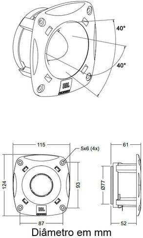 Selenium ST200 Super Tweeter, Black in Saudi Arabia