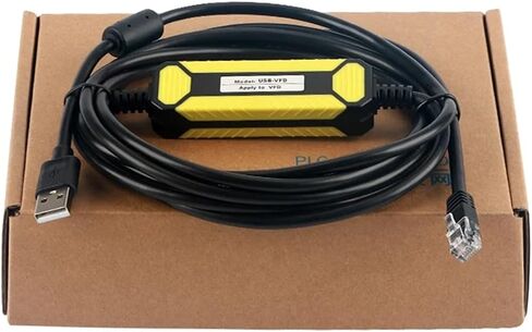 كابل برمجة USB-VFD مناسب لـ VFD-E/EL/ED/CH2000 محول التردد VFD-USB01 RJ45 in Saudi Arabia