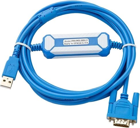 Upgraded Programming Cable USB-XW2Z-200S-VH for CQM1H / CPM2C Series USB to RS232 for COM1/cm2a/cs in Saudi Arabia