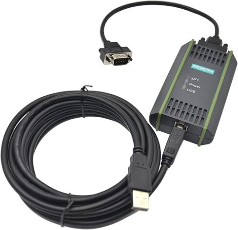 كابل برمجة كابل USB PPI MPI لـ S7-200 300 400 محول 6ES7972-0CB20-0XA0 دعم WIN7/XP/VISTA (عزل USB-MPI) in Saudi Arabia