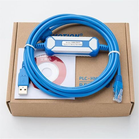 USB-CNV3 Upgraded Version Cable with Magnetic Ring Protection Suitable NB NJ NS NW0 Series Programming Cable in Saudi Arabia