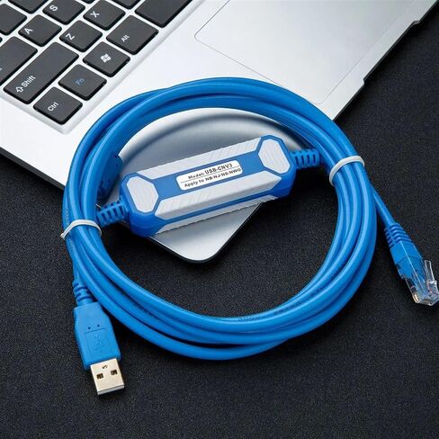 USB-CNV3 Upgraded Version Cable with Magnetic Ring Protection Suitable NB NJ NS NW0 Series Programming Cable in Saudi Arabia
