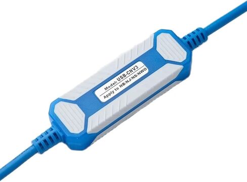 USB-CNV3 Upgraded Version Cable with Magnetic Ring Protection Suitable NB NJ NS NW0 Series Programming Cable in Saudi Arabia