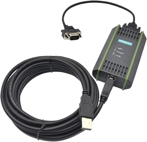 كابل برمجة كابل USB PPI MPI لـ S7-200 300 400 محول 6ES7972-0CB20-0XA0 دعم WIN7/XP/VISTA (عزل USB-MPI) in Saudi Arabia