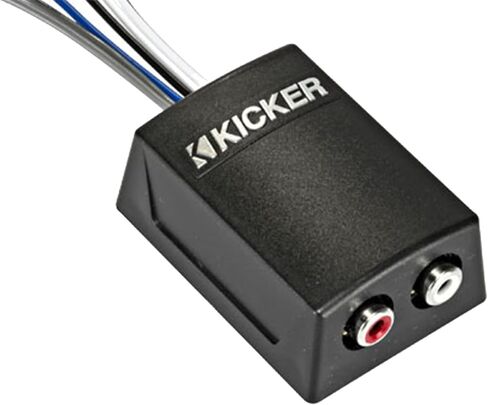 Kicker Key5001 500 واط MAX MONO ANDLIFIER مع مجموعة تثبيت الأسلاك عن بعد ، محول إخراج خط الاستريو in Saudi Arabia