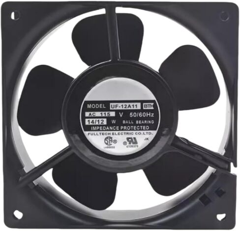 UF-12A11 BTH Fan 12cm لـ 115v 14/12w 12038 120x120x38mm مروحة تبريد in Saudi Arabia