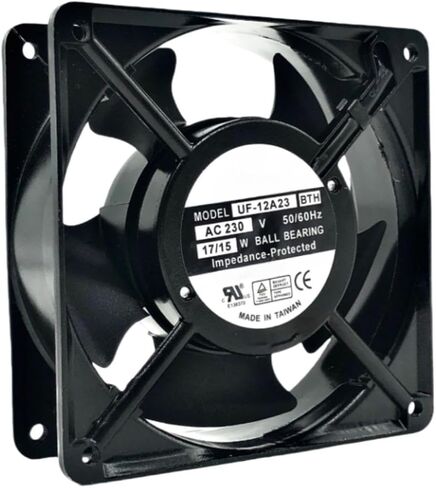 UF-12A23 BTH Fan 12cm لـ 230V 17/15W 12038 120x120x38mm مروحة تبريد in Saudi Arabia