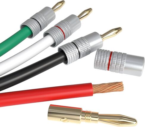CableMaestro 250FT 16AWG Bulk Speaker Wire – CL2 Rated, 4-Conductor CCA, in-Wall Audio Cable, Easy Pull Box in Saudi Arabia