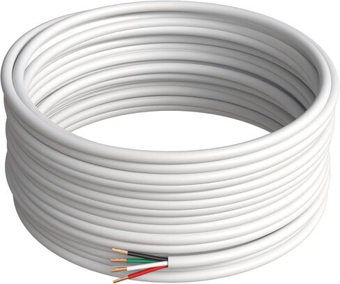 CableMaestro 250FT 16AWG Bulk Speaker Wire – CL2 Rated, 4-Conductor CCA, in-Wall Audio Cable, Easy Pull Box in Saudi Arabia