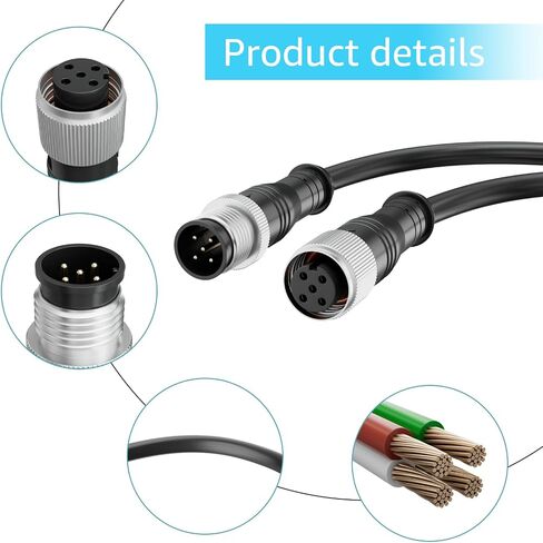 NMEA 2000 (N2K) 3.2 قدم كابل قطرة العمود الفقري ، 39in/78in كابلات التمديد لشبكة NMEA 2000 متوافقة مع جهاز Simrad B&G (3.2 قدم) in Kuwait