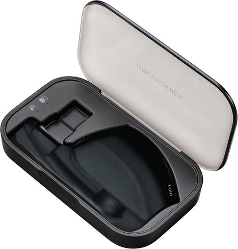Plantronics - Voyager Legend (Poly) - Bluetooth Single-Ear (Monaural) Headset & Charging Case Bundle - Connect to Your PC, Mac, Tablet, or Cell Phone - Noise Canceling in Saudi Arabia