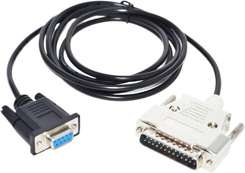 RS232 DB9 9PIN أنثى إلى DB25 D-SUB25PIN ذكور محول مودم فارم كابل مودم X68000 x68K المتواصل مع الكمبيوتر (5 متر) in Kuwait