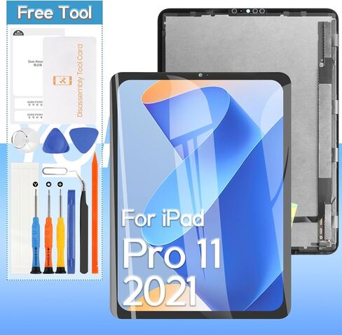 استبدال الشاشة لـ iPad Pro 11 3rd Gen A2301 ، A2459 ، A2460 11.0 "شاشة LCD Displating Digitizer Assembly مع الأدوات in Saudi Arabia