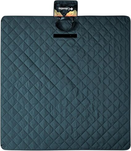 Columbia 72" x 72" Lightweight Packable Tote Blanket - Warm & Cozy Outdoor Essentials for Camping, Picnics, and Adventures, 100% Polyester Fill, Waterproof Printed Microfiber - Rodney Steel in Saudi Arabia