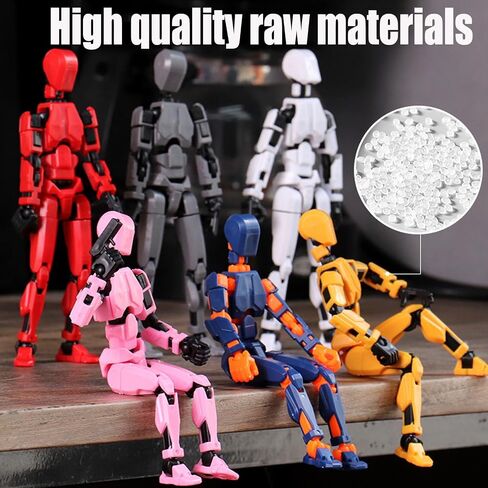 Dumwick Assembly Completed Titan 13 Action Figure,2026 New Lucky Robot 13 Action Figures,3D Printed Action Figure,Nova 13 Figure Desktop Decorations Game Gifts (Assembly Completed-5 PCS) in Saudi Arabia