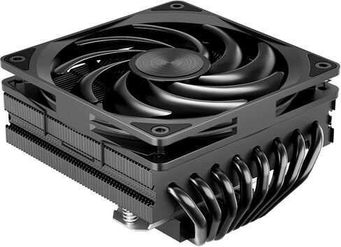 تبريد وحدة المعالجة المركزية منخفضة: 75 مم ارتفاع CPU Air Cooler 8 Heatpipes 120x120x15mm Slim Fan ، مروحة وحدة المعالجة المركزية لـ Intel LGA1700/115x/1200 ؛ AMD AM4/AM5 in Kuwait