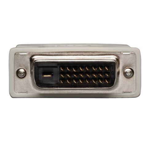 Tripp Lite DVI-I to DVI-D Dual Link Video Cable Adapter (F/M) (P118-000) Beige 9 x 7 x 0.5 inches in Saudi Arabia