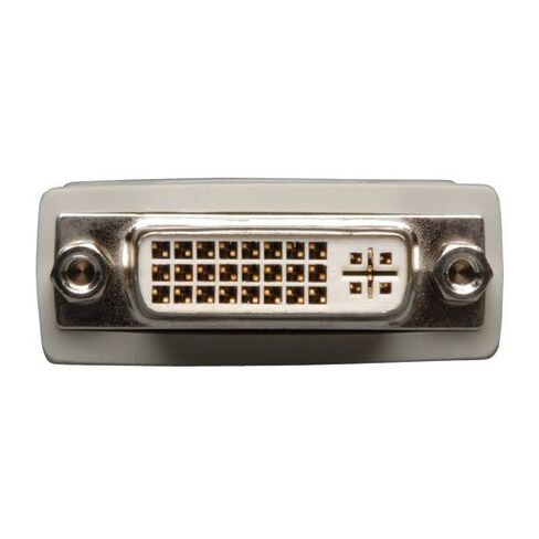 Tripp Lite DVI-I to DVI-D Dual Link Video Cable Adapter (F/M) (P118-000) Beige 9 x 7 x 0.5 inches in Saudi Arabia