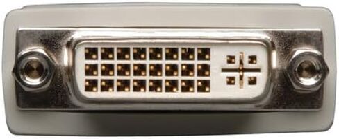 Tripp Lite DVI-I to DVI-D Dual Link Video Cable Adapter (F/M) (P118-000) Beige 9 x 7 x 0.5 inches in Saudi Arabia