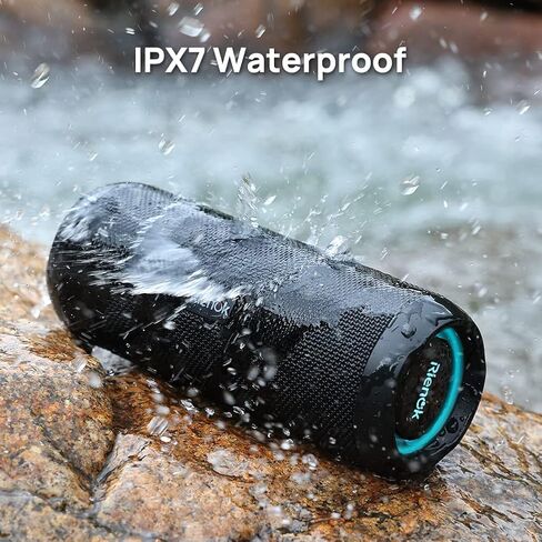 RIENOK Portable Bluetooth Speaker 30W Dual Pairing True Wireless Stereo HD Sound IPX7 Waterproof Outdoor Sport Shower Wireless Speaker Bluetooth 5.3 for Home Party in Saudi Arabia