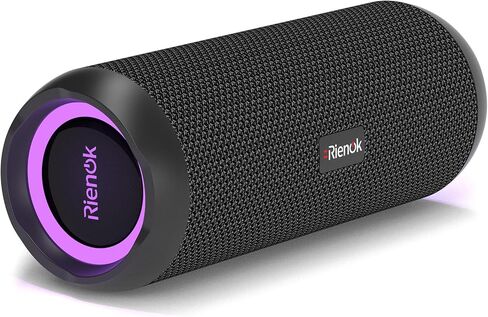 RIENOK Portable Bluetooth Speaker 30W Dual Pairing True Wireless Stereo HD Sound IPX7 Waterproof Outdoor Sport Shower Wireless Speaker Bluetooth 5.3 for Home Party in Saudi Arabia
