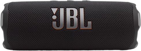 JBL FLIP 7 Waterproof Portable Speaker Bundle with gSport Carbon Fiber Case (Black) in Saudi Arabia