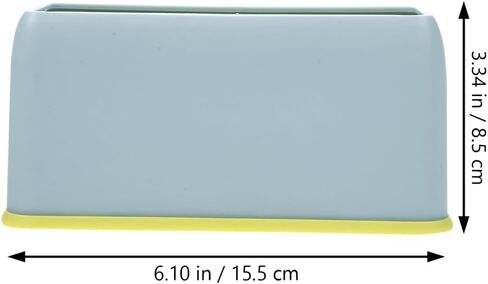 Mipcase 2pcs مغرفة مقاومة للاهتراء منزل مجرفة قاعدة مغرفة منزلية لحامل تخزين داخلي مستقر حاويات مريحة قابلة للغسل البلاستيك الحيوانات الأليفة أصحاب القمامة تقف in Kuwait