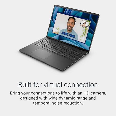 DELL 16 LAPTOP DC16250-16.0 بوصة 16:10 FHD+ عرض اللمس ، Intel Core 7 150U ، RAM 16GB DDR5 ، 1 تيرابايت SSD ، Intel Graphics ، Windows 11 Home ، خدمة واحدة في الموقع الأساسي-Carbon Black in Kuwait