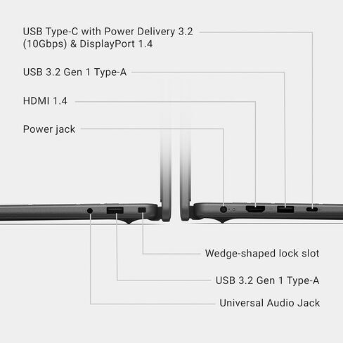 DELL 16 LAPTOP DC16250-16.0 بوصة 16:10 FHD+ عرض اللمس ، Intel Core 7 150U ، RAM 16GB DDR5 ، 1 تيرابايت SSD ، Intel Graphics ، Windows 11 Home ، خدمة واحدة في الموقع الأساسي-Carbon Black in Kuwait