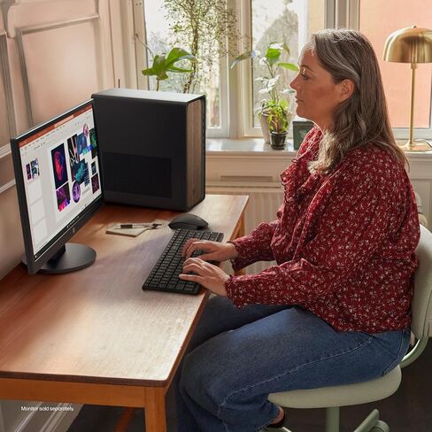 HP OmniDesk Next Gen AI PC Business Desktop PC, Intel Core Ultra 7 265 Processor, 32GB DDR5 RAM, 1TB SSD, Keyboard & Mouse, Intel Graphics, Microsoft Copilot, Wi-Fi 6, Bluetooth, Windows 11 Pro in Saudi Arabia