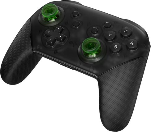 eXtremeRate Glow in Dark - Green Replacement 3D Joystick Thumbsticks, Analog Thumb Sticks with Cross Screwdriver for Nintendo Switch Pro Controller in Saudi Arabia
