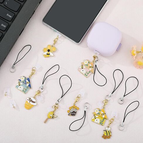 8 Pcs Mushroom Dust Plug Charm Type C USB C Dust Plug Cute Cell Phone Charms with Pendants for Most Type-C Cell Phone in Saudi Arabia