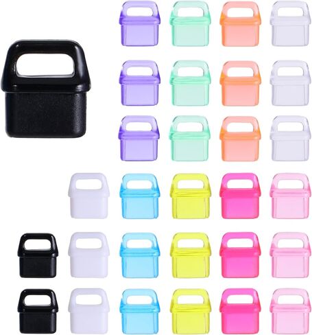 USB C Dust Plug 30 Pcs Colorful Type C Plug Cover Charging Port Caps USB-C Port Cover Anti Dust Covers with Hanging Hole Plugs Covers Protector Compatible With Most Type-C Devices Smart Phones Laptops in Saudi Arabia