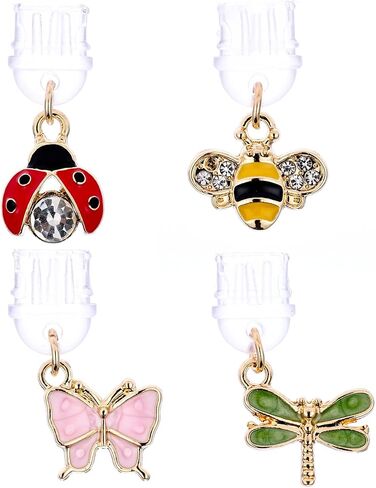 Dust Plug Charms Type C for E-Reader Kindle, Anti Dust Charms for Phone E-Reader Lover Butterfly, Dragonfly, Beetle, Bee in Kuwait