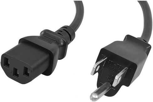 Kado 1.5m 3 Prong AC Power Cord, 5 Feet 125 Volts 10 Amps Power Cable in Saudi Arabia