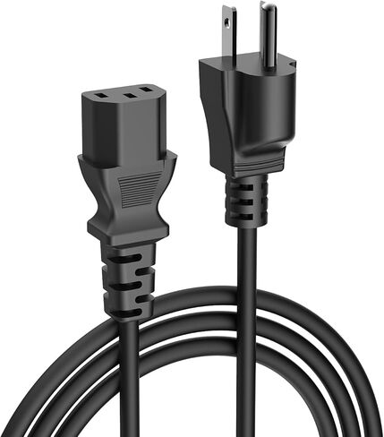Kado 1.5m 3 Prong AC سلك ، 5 أقدام 125 فولت 10 أمبير كابل الطاقة للإلكترونيات ، Dekstop الكمبيوتر الشخصي ، التلفزيون ، الطابعة ، الراديو ، الشاشة ، SSPER ، SAMSUNG in Saudi Arabia