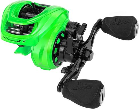 Kastking Zephyr Baitcasting Fishing Cenly ، Halo XII نظام الفرامل المغناطيسي بكرة Baitcaster ، 7+1 in Saudi Arabia
