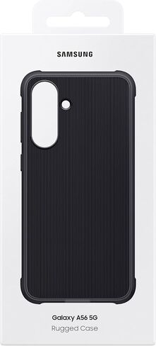 Samsung Galaxy A56 5G Rugged Phone Case, Tough, Durable Design, Black in Saudi Arabia