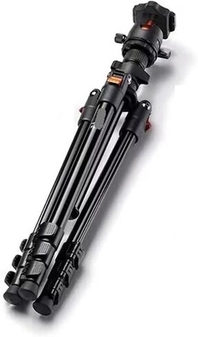 62.99 Inch Camera Tripod Portable Aluminum Travel Tripod with 360 Degree Panoramic Ball Head Quick Release in Saudi Arabia