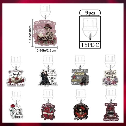 Takealook Dust Plug Charm for Kindle - 9 PCS SPICY FUNCION SHONE لمحبي الكتب الإلكترونية ، منفذ شحن Typec/USBC in Saudi Arabia