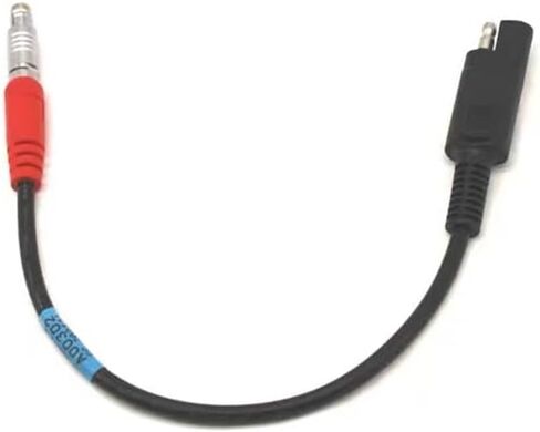 A00400 كابل الطاقة GPS الخارجي مع مقاطع التمساح الثقيلة سلكية إلى أنثى 2Pin لـ Topcon Sokkia Trimble Leica GPS-PDL in Kuwait
