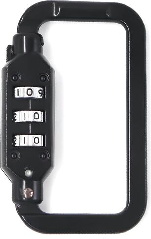Guardian Alarm Premium 3-Digit Combination Lock Carabiner in Saudi Arabia