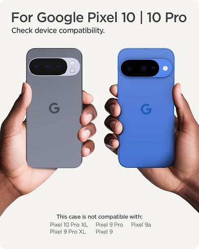 Spigen for Pixel 10/10 Pro Case ، Thin Fit Magfit (2025) [مصمم لـ PixelsNap ، متوافق مع ملحقات Magsafe] - أسود in Saudi Arabia