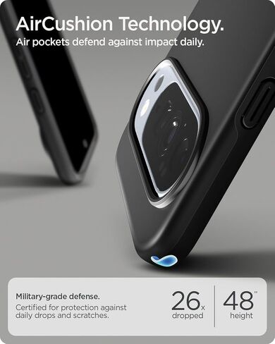 Spigen for Pixel 10/10 Pro Case ، Thin Fit Magfit (2025) [مصمم لـ PixelsNap ، متوافق مع ملحقات Magsafe] - أسود in Saudi Arabia