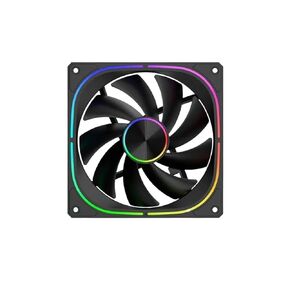 1PCS PF-14 V2 ARGB Computer Case Cooling Fan 14CM(Black Reversed) in Saudi Arabia
