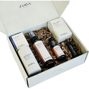 Spa Gift Set for Her, Natural and Clean Beauty Box, Relaxing Unique Spa Gift Basket for Women, Luxury Self-Care Birthday Gifts for Women by ZAAINA in Kuwait