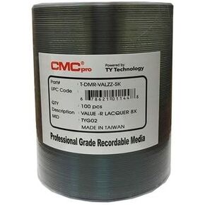CMC Pro/Taiyo Yuden DVD-R4.7gb/120min Valueline 8x/16x Fild Thermquer Lacquar in Kuwait