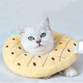 HONGMILL Cat Cone Collar Soft, Cat Cones to Stop Licking, Pet Cones for Cats Orange in Saudi Arabia