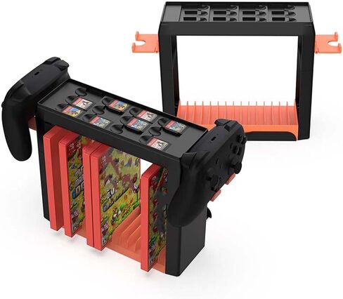 محطة منظم ألعاب XHSESA لـ Nintendo Switch2/Switch/OLED - شحن Dock Storage Rرف لرسوال التلفزيون ، والألعاب ، وقوس التخزين لوحدة التحكم in Saudi Arabia